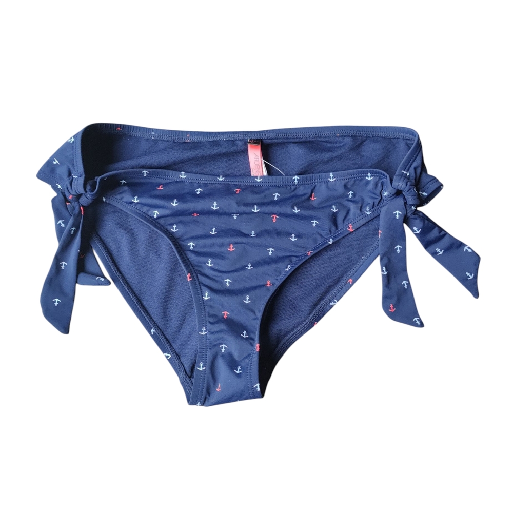 Ardene Navy Blue Bikini Bottom with Anchor Print